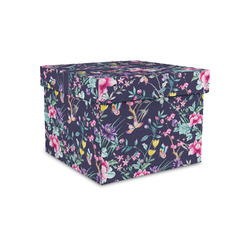 Chinoiserie Gift Box with Lid - Canvas Wrapped - Small (Personalized)
