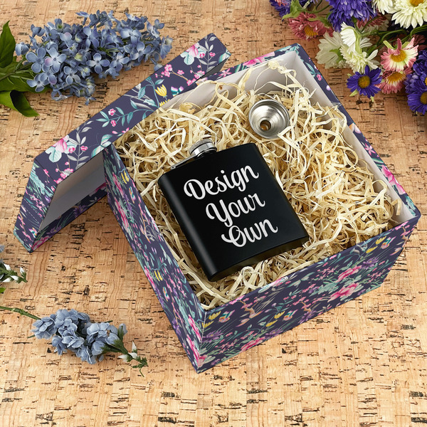 Chinoiserie Gift Boxes with Lid - Canvas Wrapped - X-Large - In Context