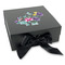 Chinoiserie Gift Boxes with Magnetic Lid - Black - Front (angle)