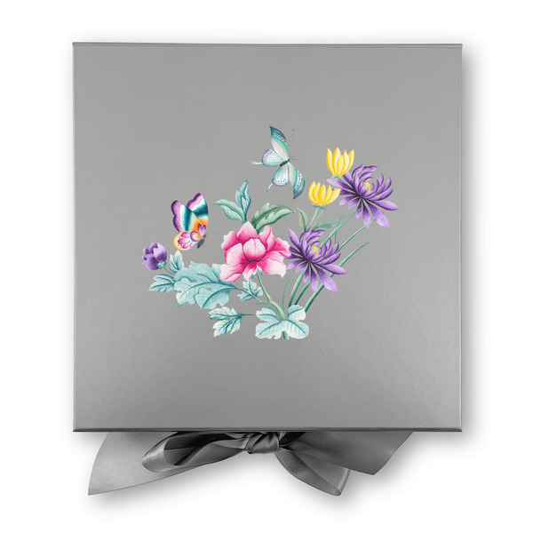 Chinoiserie Gift Boxes with Magnetic Lid - Silver - Approval
