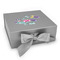 Chinoiserie Gift Boxes with Magnetic Lid - Silver - Front