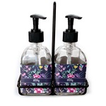 Chinoiserie Glass Soap & Lotion Bottle Set (Personalized)
