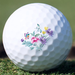 Chinoiserie Golf Balls - Non-Branded - Set of 3
