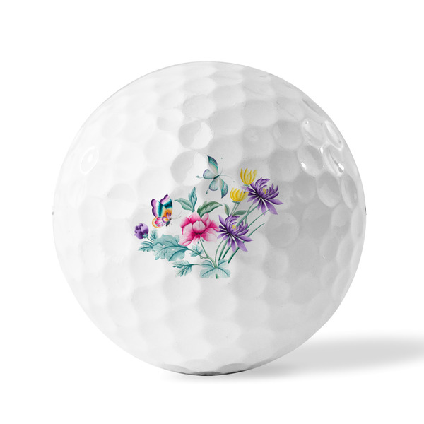 Chinoiserie Golf Balls - Generic - Set of 12 - FRONT