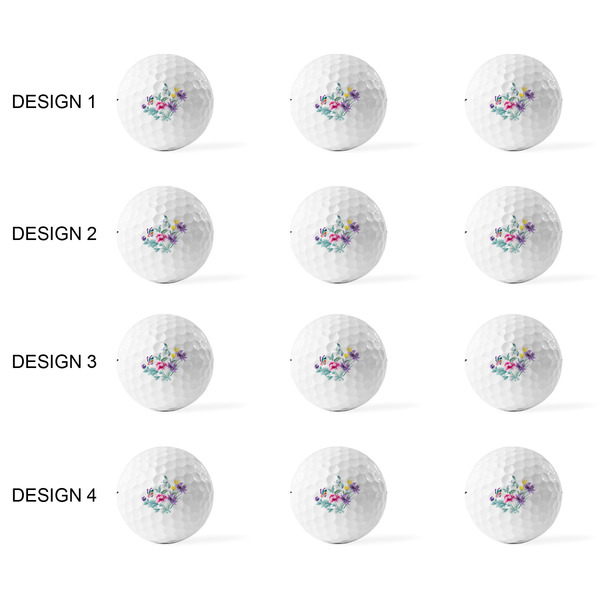 Chinoiserie Golf Balls - Titleist - Set of 12 - APPROVAL