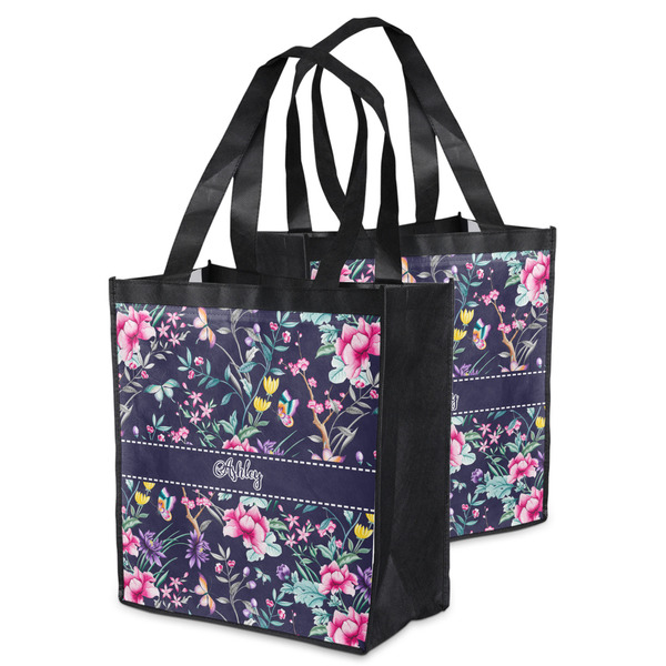Chinoiserie Grocery Bag - MAIN