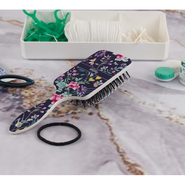 Chinoiserie Hair Brush - In Bathroom