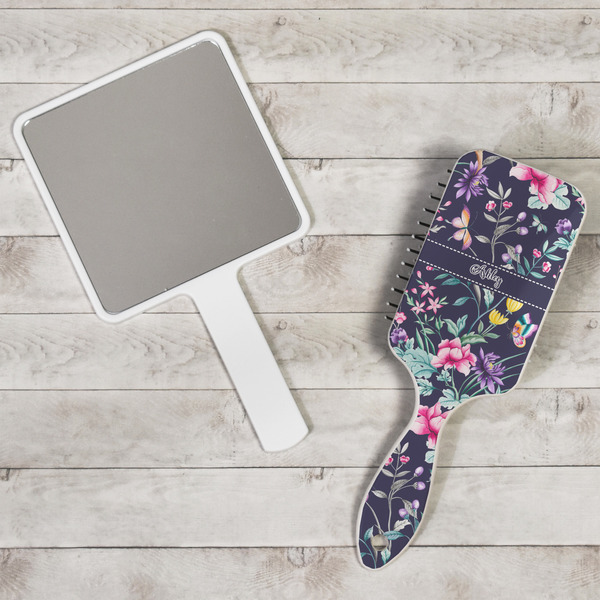 Chinoiserie Hair Brush - In Context