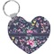 Chinoiserie Heart Keychain (Personalized)