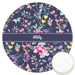 Chinoiserie Printed Cookie Topper - 3.25" (Personalized)