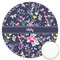 Chinoiserie Printed Cookie Topper - 3.25" (Personalized)