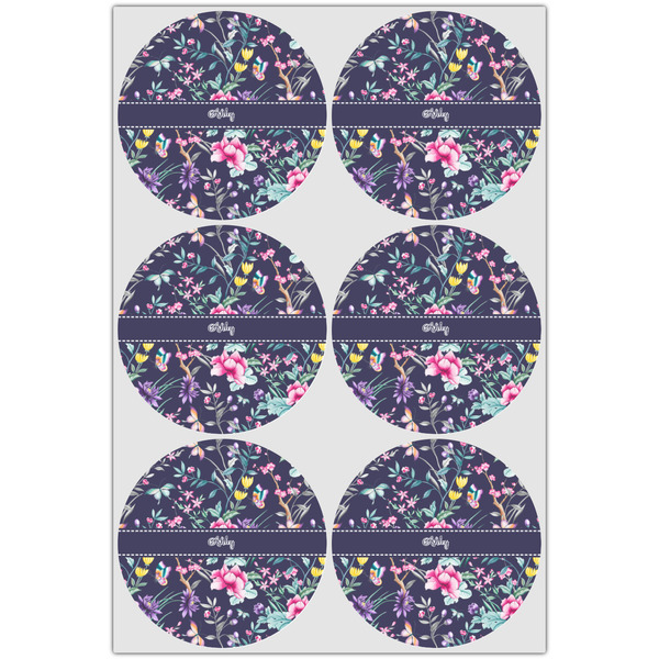 Chinoiserie Icing Circle - Large - Set of 6