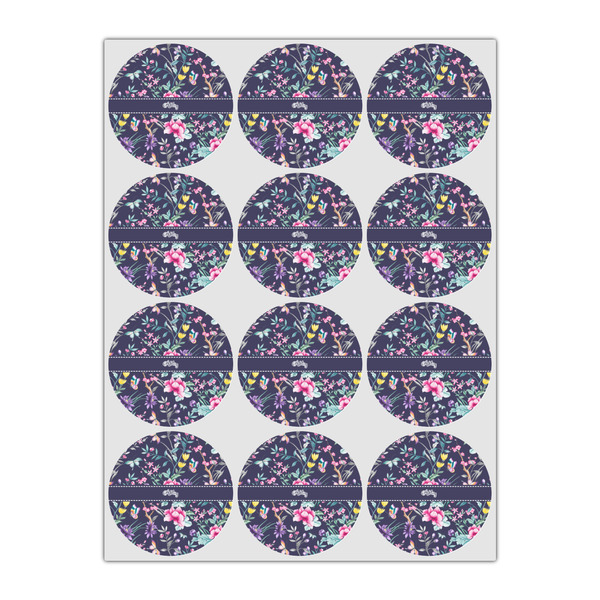 Chinoiserie Icing Circle - Small - Set of 12