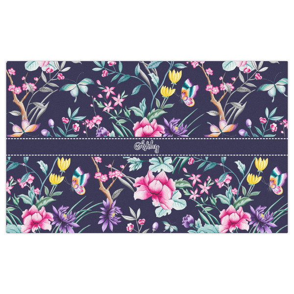 Chinoiserie Indoor / Outdoor Rug - 3'x5' - Front Flat