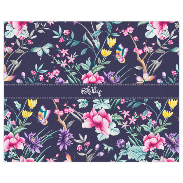 Chinoiserie Indoor / Outdoor Rug - 8'x10' - Front Flat