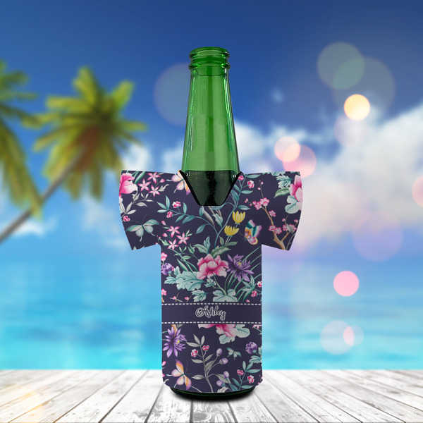 Chinoiserie Jersey Bottle Cooler - LIFESTYLE