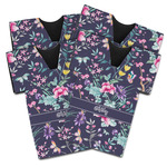 Chinoiserie Jersey Bottle Cooler - Set of 4 (Personalized)