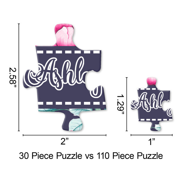 Chinoiserie Jigsaw Puzzle - Piece Comparison