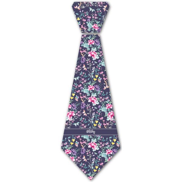Custom Chinoiserie Iron On Tie (Personalized)