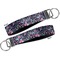 Chinoiserie Key-chain - Metal and Nylon - Front and Back
