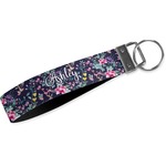 Chinoiserie Webbing Keychain Fob - Large (Personalized)