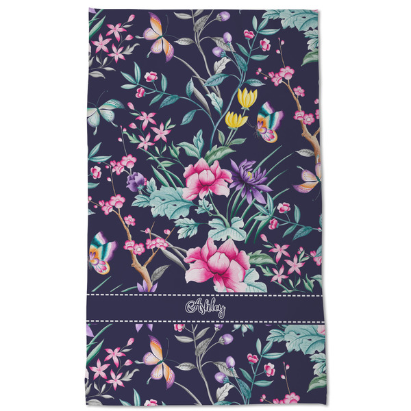Chinoiserie Kitchen Towel - Poly Cotton - Full Front