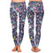 Chinoiserie Ladies Leggings - Front and Back