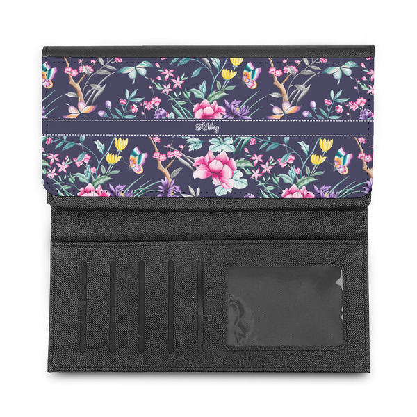Chinoiserie Ladies Wallet - Half Way Open