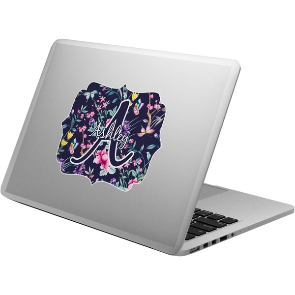 Custom Chinoiserie Laptop Decal (Personalized)