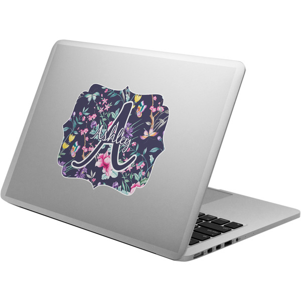 Custom Chinoiserie Laptop Decal (Personalized)