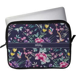 Chinoiserie Laptop Sleeve / Case - 13" (Personalized)