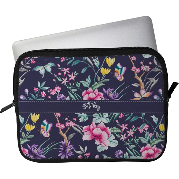 Custom Chinoiserie Laptop Sleeve / Case - 11" (Personalized)