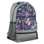Chinoiserie Backpack - Grey (Personalized)
