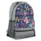 Chinoiserie Large Backpack - Gray - Angled View