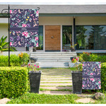 Chinoiserie Large Garden Flag - Single Sided (Personalized)