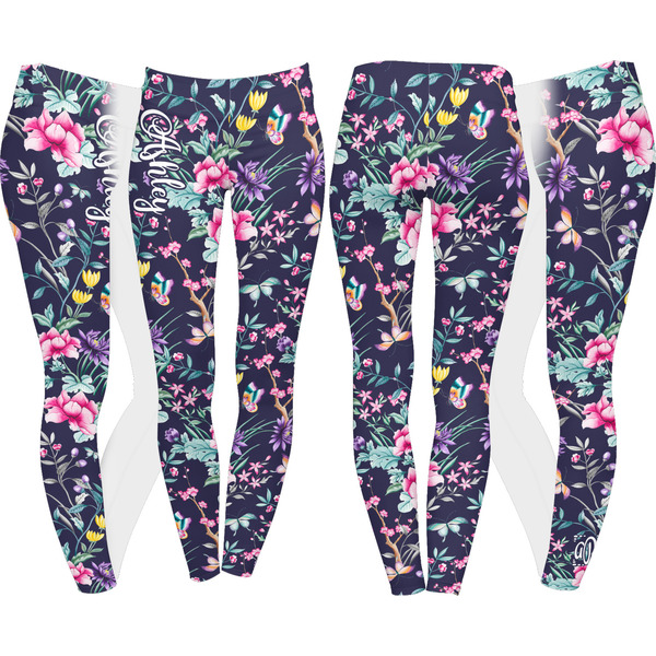 Chinoiserie Leggings Turn Around - Apvl