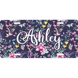 Chinoiserie Front License Plate (Personalized)