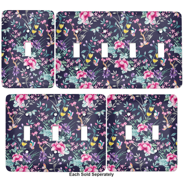 Chinoiserie Light Switch Covers all sizes