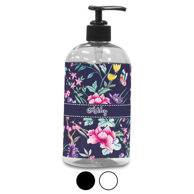 Chinoiserie Plastic Soap / Lotion Dispenser (Personalized)