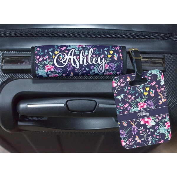 Chinoiserie Luggage Wrap & Tag