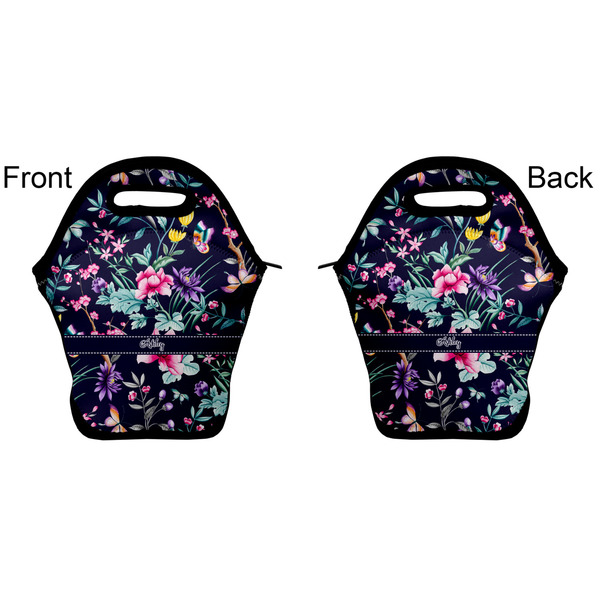 Chinoiserie Lunch Bag - Front and Back