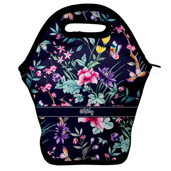 Custom Chinoiserie Lunch Bag w/ Name or Text