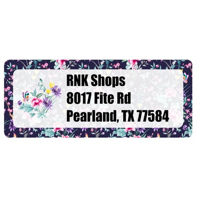 Chinoiserie Return Address Labels (Personalized)