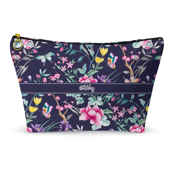 Custom Chinoiserie Makeup Bag - Small - 8.5"x4.5" (Personalized)