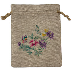 Chinoiserie Burlap Gift Bag
