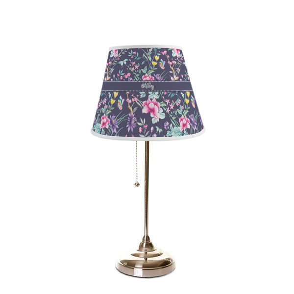 Chinoiserie Poly Film Empire Lampshade - On Stand