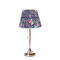 Chinoiserie Poly Film Empire Lampshade - On Stand