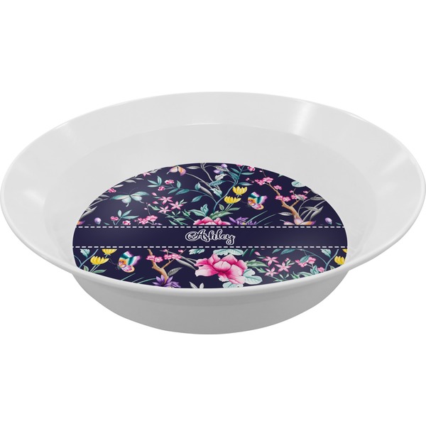 Custom Chinoiserie Melamine Bowl - 12 oz (Personalized)