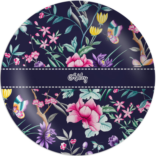 Custom Chinoiserie Melamine Plate (Personalized)