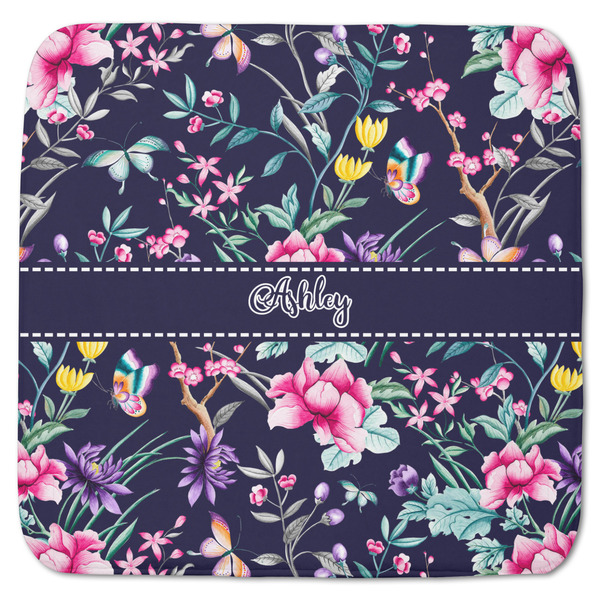 Custom Chinoiserie Memory Foam Bath Mat - 48"x48" (Personalized)